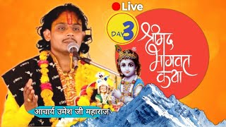 LIVEDAY3 श्रीमद् भागवत कथा  आचार्य उमेशानंद जी महाराज  08112024 [upl. by Eytak]