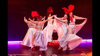 Showgirl Burlesque students perform Cluck You  The Bombshell Burlesque Academy [upl. by Schnur292]