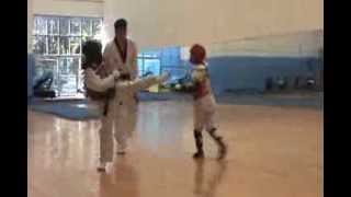 Taekwondo Infantil Maryvely 15 cinta negra 1er POOM [upl. by Sirroned]