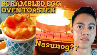 Quick amp Easy Scrambled Egg using an Oven Toaster 3 Ingredients ONLY  Nasunog  Vlog 7 [upl. by Far]