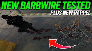 Barbwire Changes Tested amp New New Rappel  New Blood  6News  Rainbow Six Siege [upl. by Elbas201]