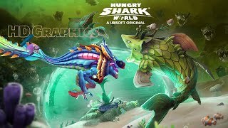 Hungry Shark World New Gameplay with HD Graphics  ShahbazKhanpk3qs [upl. by Tewfik]