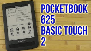 Распаковка PocketBook 625 Basic Touch 2 Black [upl. by Ylam]