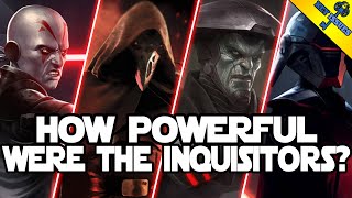 How Powerful were The Inquisitors  Star Wars [upl. by Henigman]