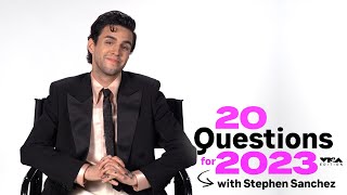 20 Questions w Stephen Sanchez  2023 VMAs  MTV [upl. by Yalonda498]