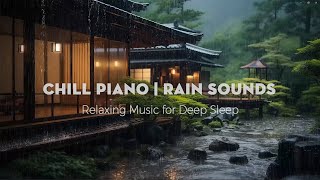 Soft Piano Music with Rain Sounds On Window 🌧 Peaceful Sleep Music Relaxing Music Meditation [upl. by Ainatit]