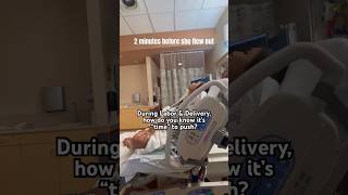 Labor amp Delivery 2 mins before she flew out🥹🫶🏻 laboranddeliveryvlog givingbirth momof3 [upl. by Africa]