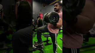 Biceps workout properly heavy weight gym vairal video Raghav fitness club trending video 💯💯🔥💪💪 [upl. by Neehcas]