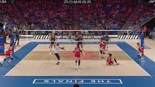 Volleyball USA  Japan amazing FULL Match 2023 [upl. by Aidni]