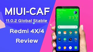 Pie MIUI CAF 1102 Global Stable for Redmi 4X4 Santoni Review 🔥🔥 [upl. by Wieche]