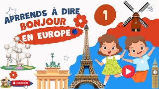 🌍 Expand Your Vocabulary Journey Through Europe Learn to Say HELLO in European Languages 👋 [upl. by Nytsrik]