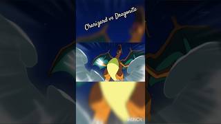 Charizard vs Dragonite pokemon battleshorts ytshort [upl. by Proudman]