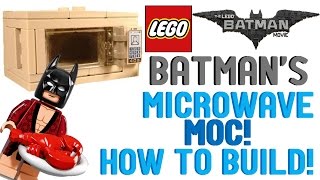 LEGO BATMAN MOVIE MOC Lobtser Thermidor Microwave  How To Build [upl. by Rouvin]