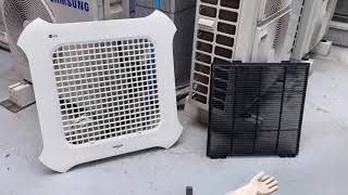 천정형에어컨 필터 분해 청소하는 방법 How to disassemble and clean the ceiling air conditioner filter [upl. by Aiyt]