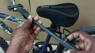 How to Install Stand on BTWIN cycleBikeBicycle  BTWIN Cycle Stand  Decathlon [upl. by Trembly]