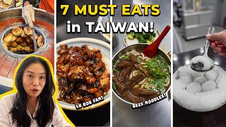 7 MUST EATS in TAIWAN Michelin Guide Night Market amp Bib Gourmand Food Taipei Travel Vlog [upl. by Dario]