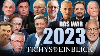 Tichys Einblick Talk  Der Jahresrückblick 2023 [upl. by Bentley]