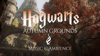 Fall Grounds at Hogwarts  Harry Potter Music and Ambience from Hogwarts Legacy [upl. by Anitnahs385]