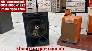 Trầm Kenwood SW 501 bass 30 oánh phòng 40m  chất âm cực hay  mà siêu rẻ [upl. by Balkin449]