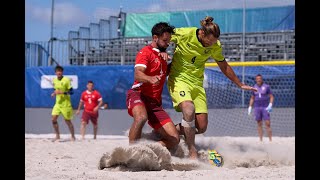 Switzerland vs Czechia Euro Beach Soccer League Superfinal Alghero 2024  BEST GOALS🏆🔥 [upl. by Nomma]