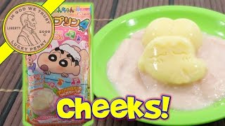 Heart Shin Chan Pudding Puri Puri Japanese DIY Kit [upl. by Theona]