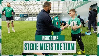 Inside Camp Stevie Meets The Team [upl. by Stig786]