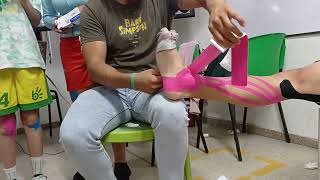 Kinesio esguince de tobillo I  12  35 [upl. by Pegeen920]