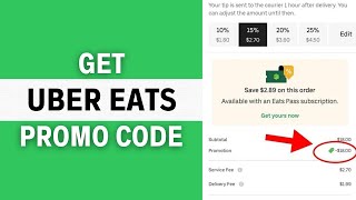 HOW TO GET UBER EATS PROMO CODE FOR UK 2023 FULL GUIDE [upl. by Aerbas]