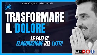 Trasformare il dolore le fasi dellelaborazione del lutto [upl. by Richart]