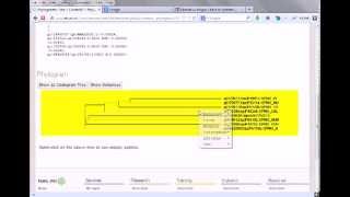 Bioinformatics practical 5 Phylogenetic tree construction [upl. by Asilanom]