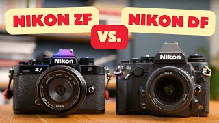 Nikon ZF vs Nikon DF  Comparison  The Battle of Retro [upl. by Dnartreb]