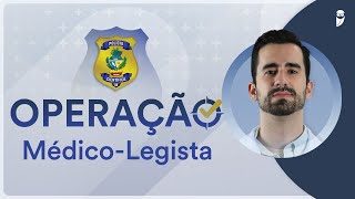 Concurso Médico Polícia Científica de Goiás GO  Médica Legista [upl. by Drugi]