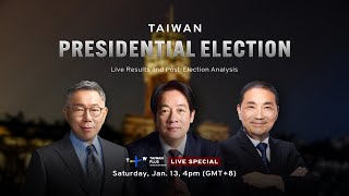 Taiwan Presidential Election Results  LIVE English Analysis [upl. by Aleck20]