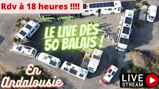 Le Live Des 50 Ans En Andalousie  Dimanche 15 Janvier 2023 [upl. by Ahsenet749]