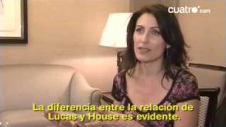 Lisa Edelstein talking about HouseCuddyLucas [upl. by Ealasaid]