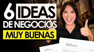 6 Negocios RENTABLES y FÁCILES de montar este 2024  Tati Uribe [upl. by Darraj]