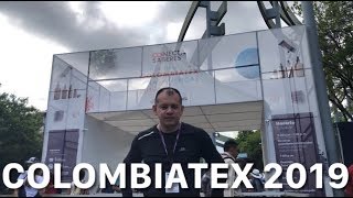 Visitamos la feria  Máquinas Confección  Colombiatex 2019  Profe Suescún  4k [upl. by Nedyaj]