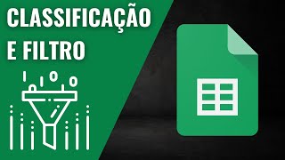 Filtro e Classificação no Google Planilhas  FILTER UNIQUE e SORT [upl. by Merras519]