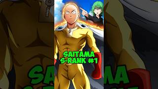 Saitama Becoming The 1 SRank Hero  One Punch Man [upl. by Inihor]