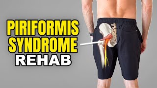 4 Rehab Exercises for Piriformis Syndrome Deep Gluteal Pain Syndrome [upl. by Sherwynd]