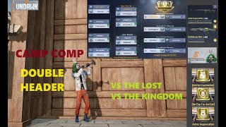 Undawn PVP  Camp Comp with WolfPack  Vs The Lost  Vs TheKingdom [upl. by Ianej]