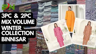 Small Mix Volume Winter Collection  BinNisar  Wholesaler in Faislabad [upl. by Kcim19]