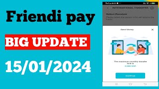 FRiENDi Pay big update come how to FRiENDi Pay money transferhow to add money to in friendi pay [upl. by Haisej]