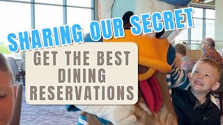 Disney World Dining Reservations Everything You Need to Know [upl. by Weingartner]