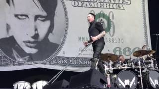 Marilyn Manson  Sweet Dreams  Live Knotfest México 2016 [upl. by Eilitan]