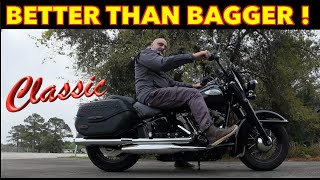 Harleys Most Comfortable Motorcycle  Heritage Classic Review [upl. by Nnairahs]