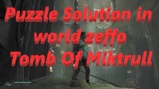 Star Wars Jedi Fallen Order Puzzle Solution in Zeffo Tomb of Miktrull Raise the Spire of Miktrull [upl. by Rafaelia]