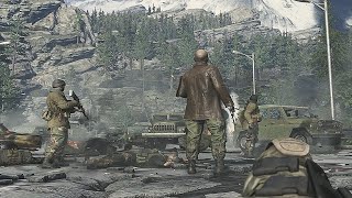 ENDING OF CALL OF DUTY 4 MODERN WARFARE  Final Mission amp Ending  Zakhaevs Death [upl. by Eiveneg]