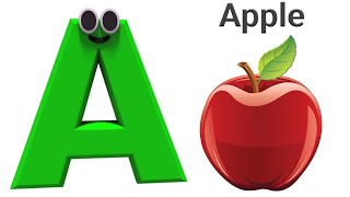 The ABC Phonic Song  Toddler Learning Video  quotA is for Apple a a Apple B is for Baby b b Babyquot [upl. by Laforge908]