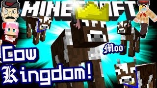 Minecraft COW KINGDOM Seed Secret Spawners [upl. by Mauchi947]